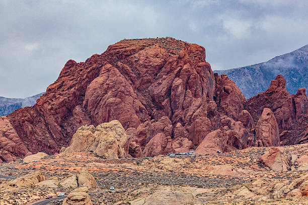 parque estatal del valle de fuego - moapa valley fotografías e imágenes de stock