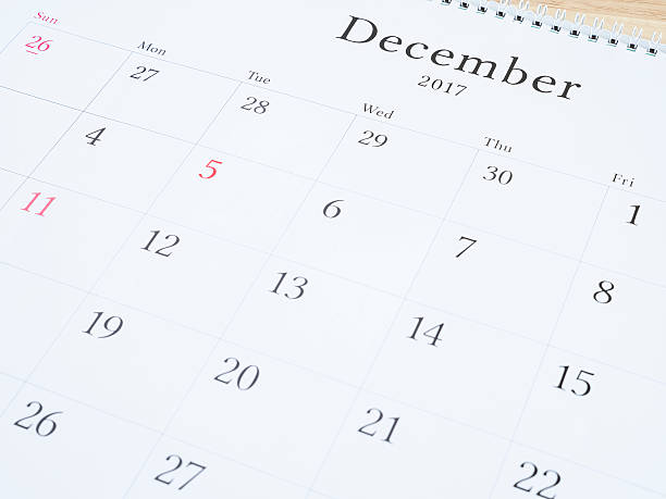 istock December on white calendar page 1 637143556