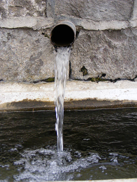 istock Natural resource fountain that flows for years 637143620