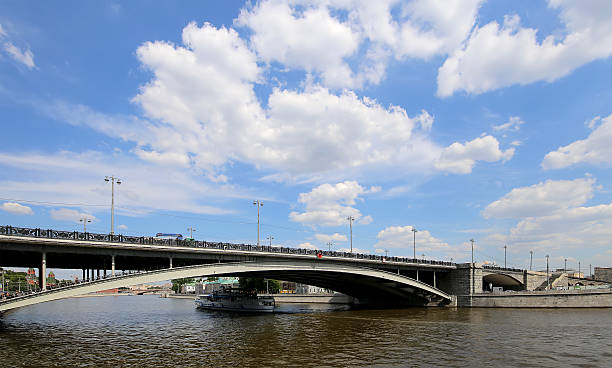 istock Large Stone (Bolshoy Kamenniy) Bridge. Moscow river, Russia 637144264