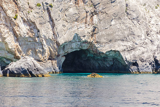 istock Sea caves on Zakynthos 637149002