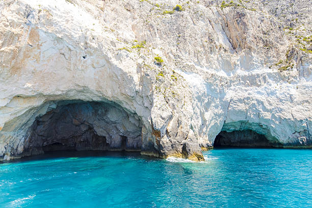 istock Sea caves on Zakynthos 637149578
