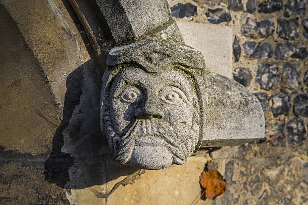 istock Gargoyle on Waltham Abbey Church 637153994