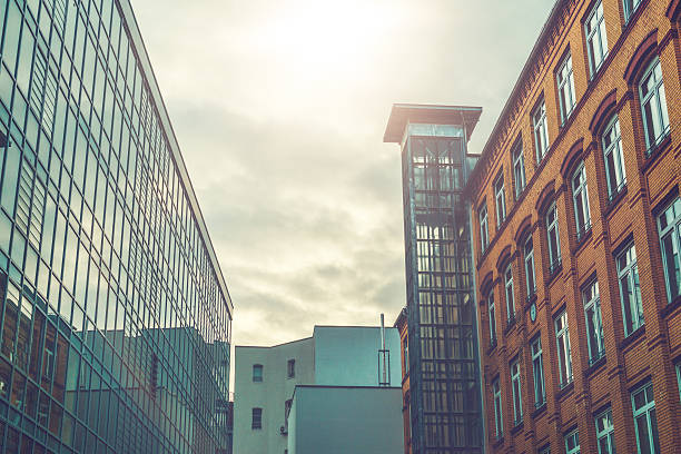 istock beautiful factory or office buildings 637155150