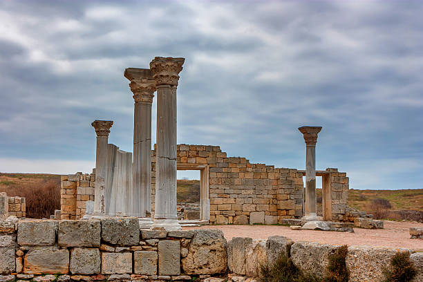 istock Chersonesus ruins in Crimea 637159854