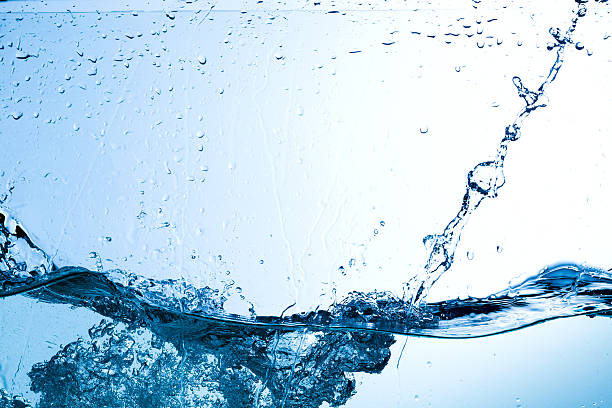 istock Water, drops, sprays, splashes, stream, flow, abstraction, minim 637165730