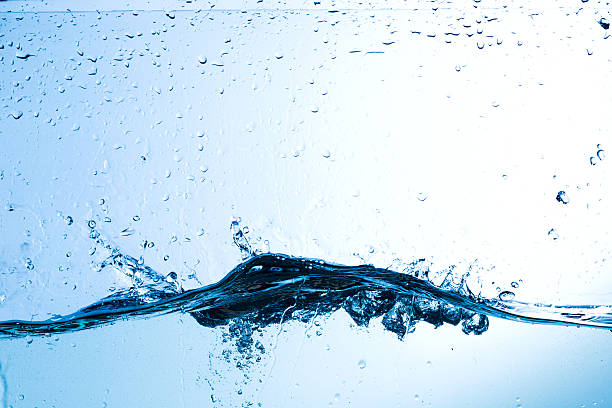 istock Water, drops, sprays, splashes, stream, flow, abstraction, minim 637165986