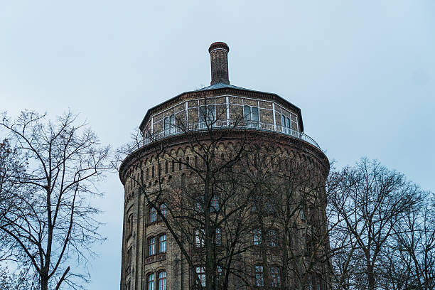 istock old water tower at berlin with brick facade 637166516