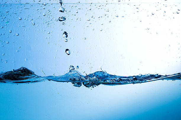 istock Water, drops, sprays, splashes, stream, flow, abstraction, minim 637166722