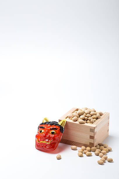 Setsubun's beans and demons in Japan
