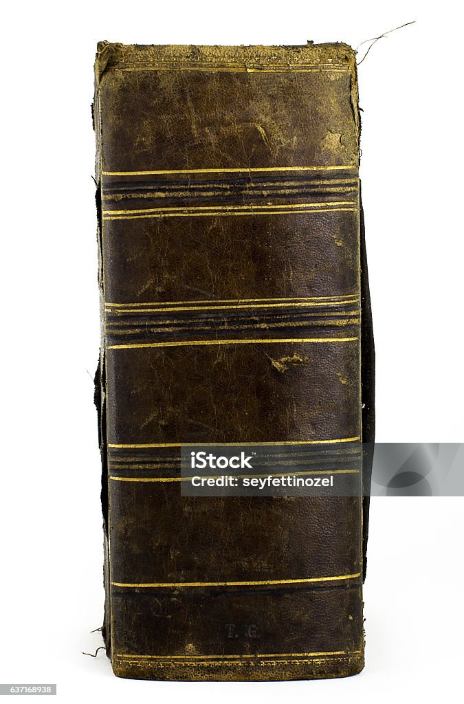 Antikes Buch - altes Buch - Lizenzfrei Alt Stock-Foto