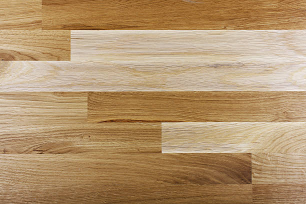 istock Wood desk background - natural floor 637171852