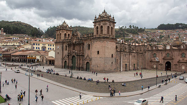 istock Plaza de Armas square and the Cathedral of Cusco 637174438