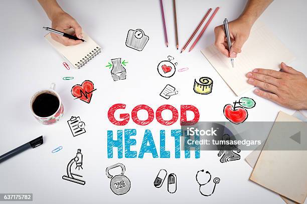 Good Health Concept Healty Lifestyle Background Stock Photo - Download Image Now - Accidents and Disasters, Activity, Balance