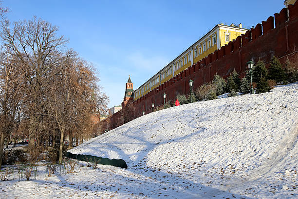 istock Moscow Kremlin on a sunny winter day, Russia 637177590