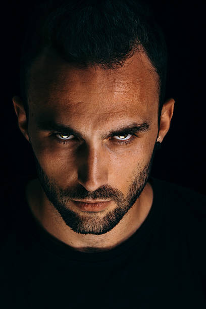 istock Portrait of a serious handsome young man 637182178
