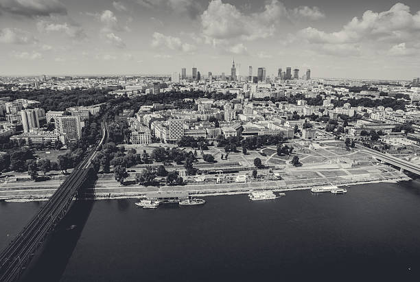 istock cityscape of Warsaw, district Praga 637183174