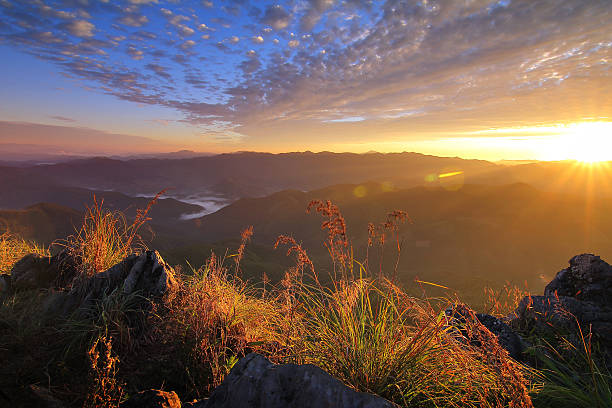 istock Beautiful scenery during time the sunrise view from 637188310