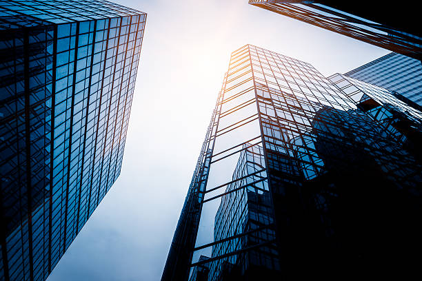 istock low angle view of skyscrapers 637189150