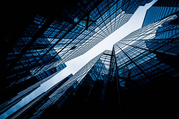 istock low angle view of skyscrapers 637189456