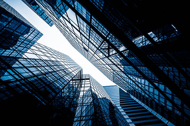 istock low angle view of skyscrapers 637189594
