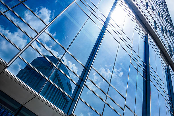 istock low angle view of skyscrapers 637190308