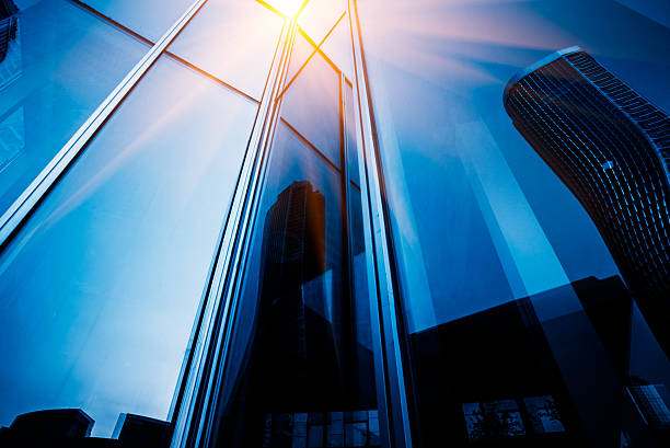 istock low angle view of skyscrapers 637190482