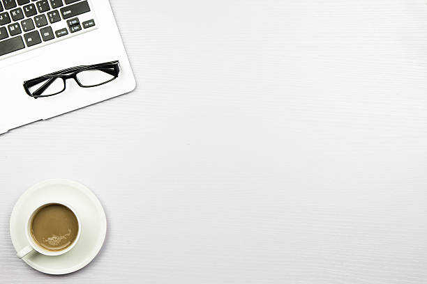istock Office supplies at the desk 637191302
