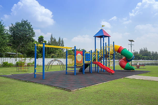 istock palyground in the public park 637196226