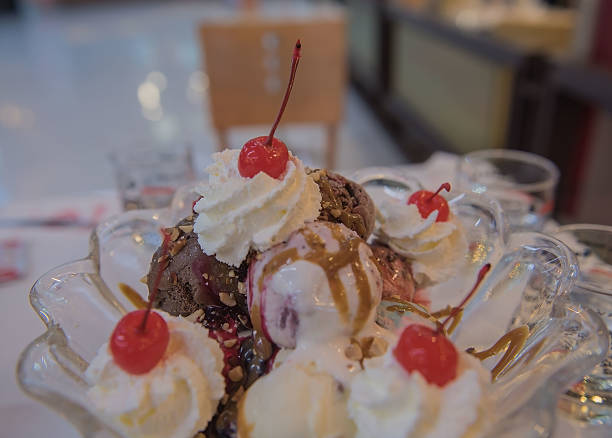 istock Delicious bowl of  scoop ice cream 637197114