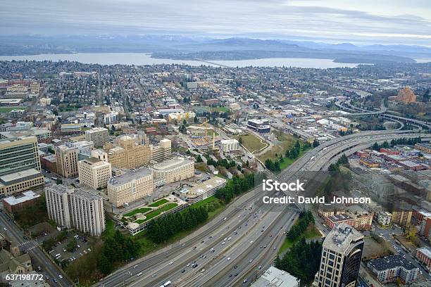Harborview Medical Center Seattle Wa Stock Photo - Download Image Now - Seattle, Washington State, Car