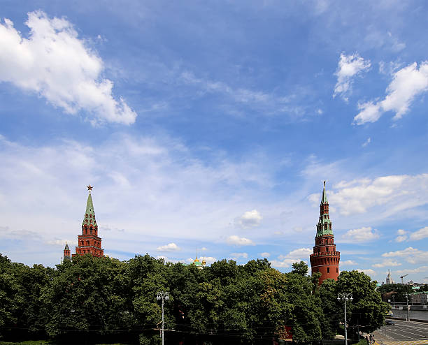 istock View of Moscow Kremlin on a sunny day, Russia 637200092