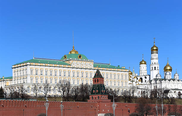 istock View of Moscow Kremlin on a sunny day, Russia 637201178