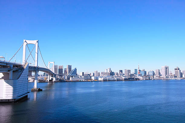 istock Landscape seen from the Rainbow Bridge promenade 637202520