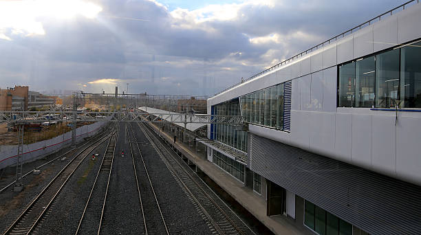 istock Moscow Central Circle - Russia. ZIL railway station 637204312