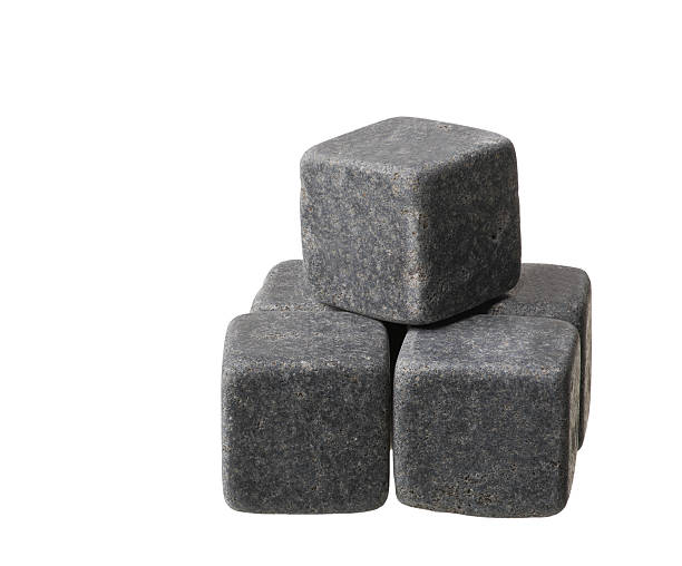 istock Whiskey stones stacked in pyramid 637206902