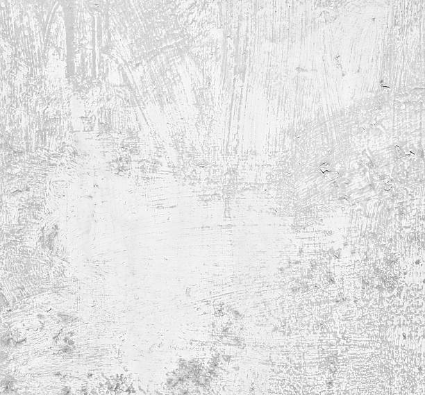 istock Gray dilapidated grunge wall texture, concrete cement background 637214332