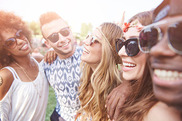 istock Happy faces of young people 637220258