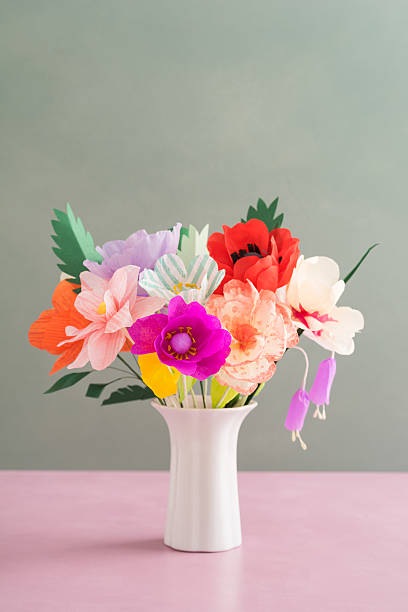istock Handmade paper flowers 637222886