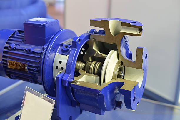istock Industrial Pump sectional close-up 637228054