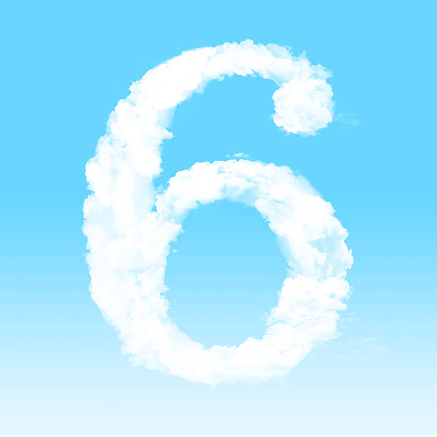 istock Number cloud alphabet font at sky background 637228254
