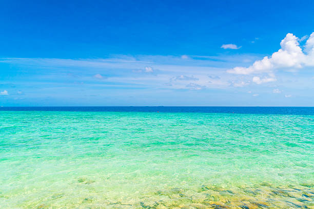 Seascape in Maldives