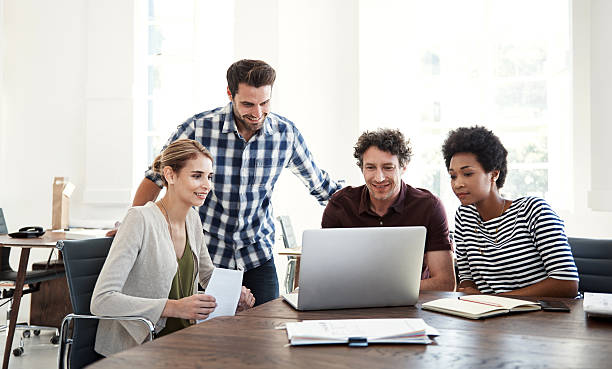 istock Working together to meet their objectives 637229256