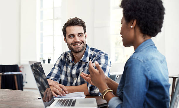 istock Working on ways to reach more potential clients 637230200