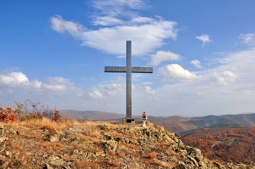 Giants' grave of Mont'e s'Abe, an ancient burial site located south of Olbia city. Province of Sassari. Sardinia. Italy.