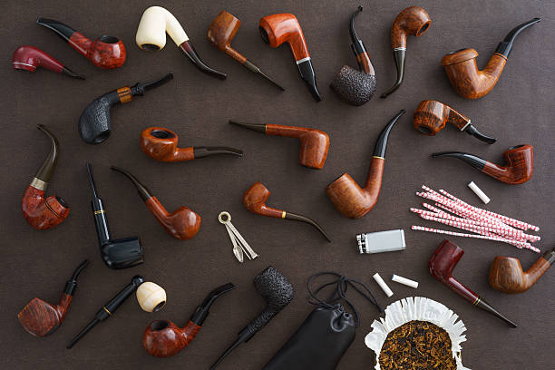 istock Collection of pipes 637234298