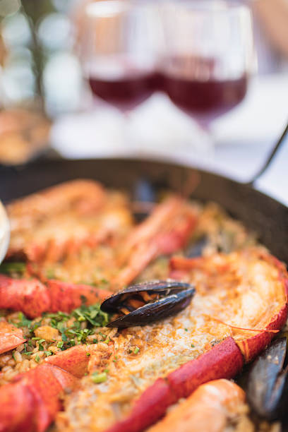 istock Paella and sangria 637235840