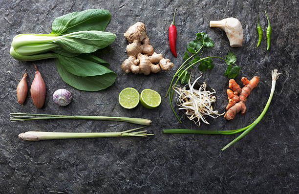 Asian Food: Ingredients for Asian Cooking Still LIfe