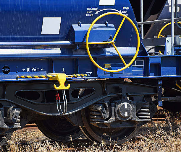 istock Part of a freight railway carriage 637237488