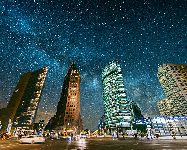 istock Potsdamer Platz under the stars 637238058